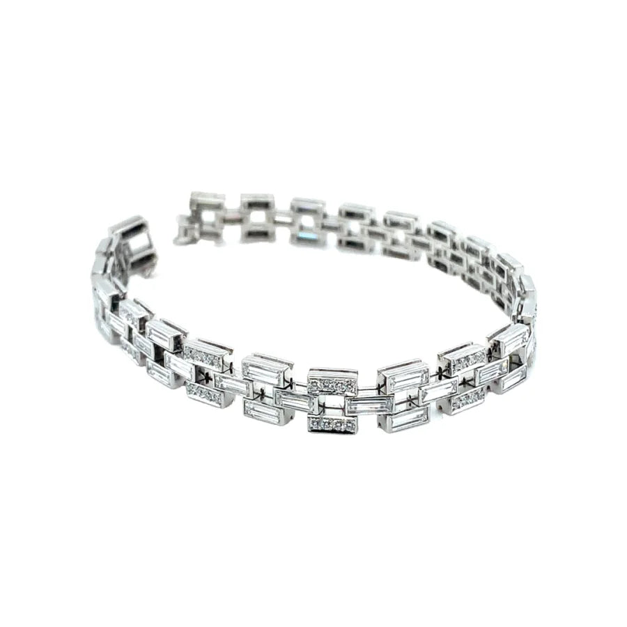 PLATINUM VERITAS DIAMOND BRACELET